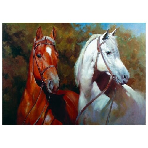     (Horses) 2 42. x 30. 1270