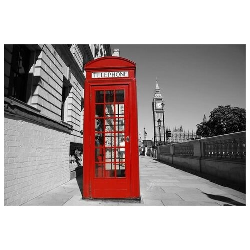        (Telephone booth in London) 1 45. x 30. 1340