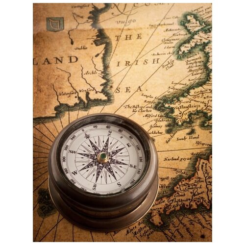       (Map and compass) 6 50. x 67. 2470