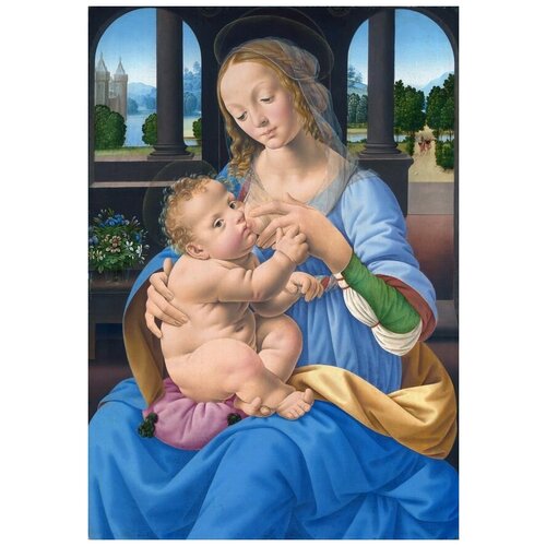       (Madonna and Child) 13    50. x 72. 2590