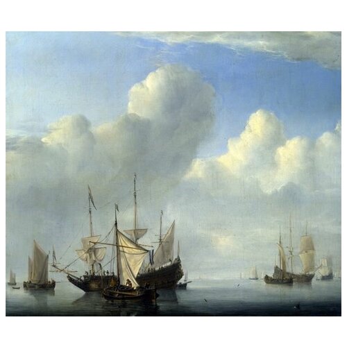        (A Dutch Ship coming to Anchor)      47. x 40. 1640