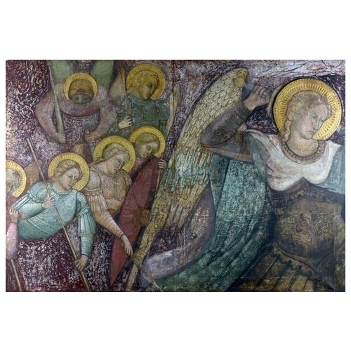       (Saint Michael and Other Angels)   73. x 50. 2640
