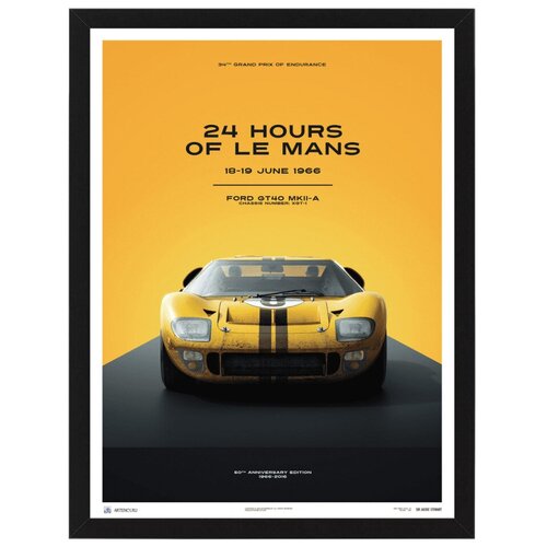    Ford GT40 - Yellow - 24h Le Mans - 1966, 32  42  4150