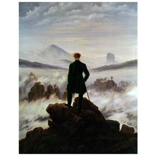        (The Wanderer above the Sea of Fog)    50. x 64. 2370