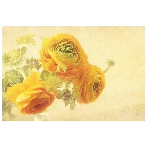      (Yellow flowers) 60. x 40. 1950