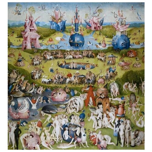       (The Garden of Earthly Delights)   60. x 65. 2720