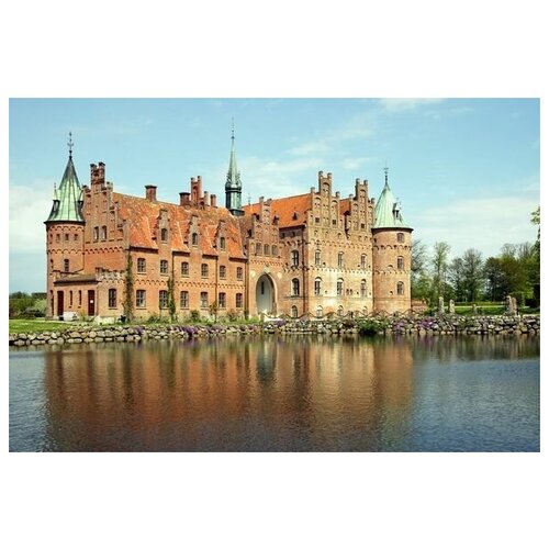       (Castle in Denmark) 45. x 30. 1340