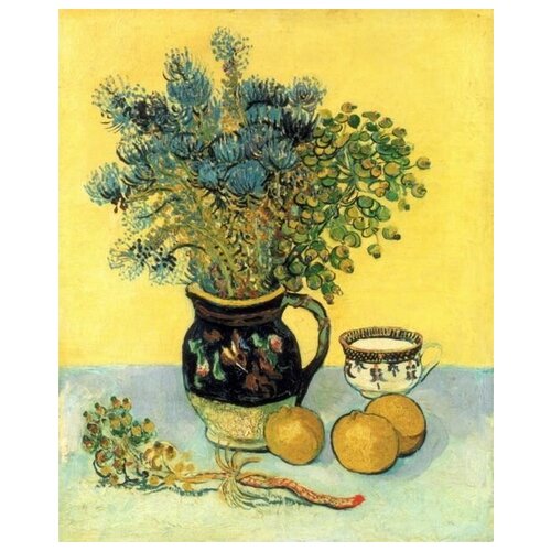       (Still life with lemons)    50. x 61. 2300