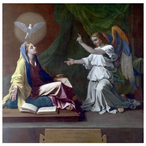     (The Annunciation) 4   40. x 40. 1460