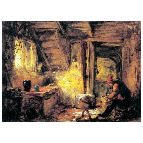       (Interior With Fish)    55. x 40. 1830