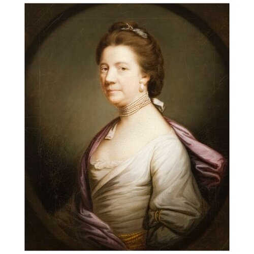        (1723-1792) (Portrait of a Lady in White)   30. x 36. 1130