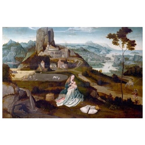         (Landscape with the Rest on the Flight into Egypt)   77. x 50. 2740