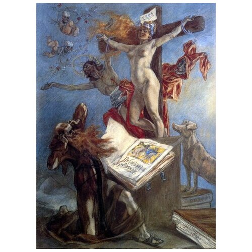       (The tentation of Saint Antoine)   40. x 55. 1830