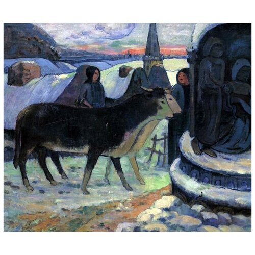      ( ) (Christmas Night (The Blessing of the Oxen))   36. x 30. 1130