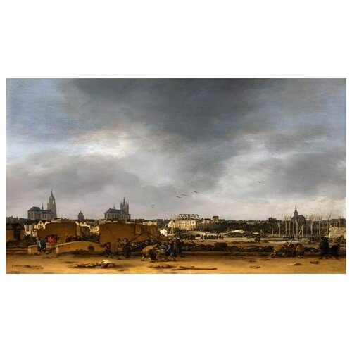        1654  (A View of Delft after the Explosion of 1654)     52. x 30. 1480