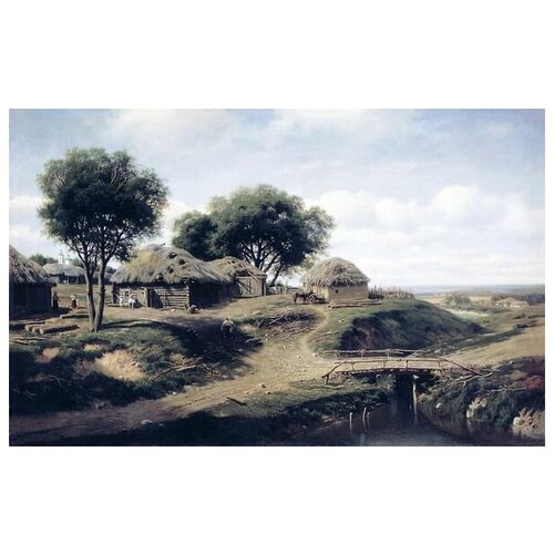        (Village in Orel)   48. x 30. 1410