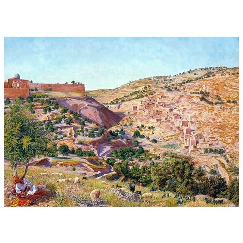        (Jerusalem and the Valley of Jehoshapha)   55. x 40. 1830