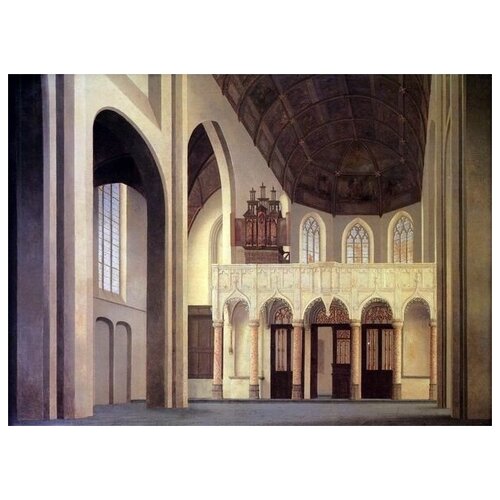        (The interior of the church in the Netherlands) 4    41. x 30. 1260
