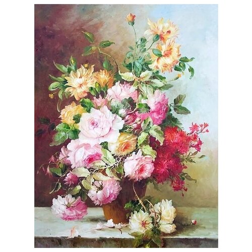       (Flowers in a vase) 67   50. x 66. 2420