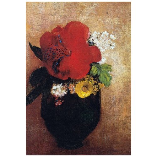      (The red poppy) 1   40. x 58. 1930