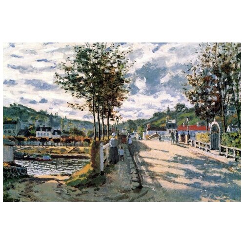       (The Seine at Bougival)   45. x 30. 1340