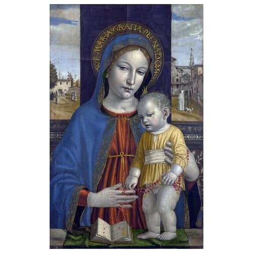       (The Virgin and Child) 15   30. x 48. 1410