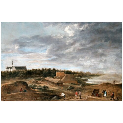     (1690) (Brickmakers near Hemiksem)    46. x 30. 1350