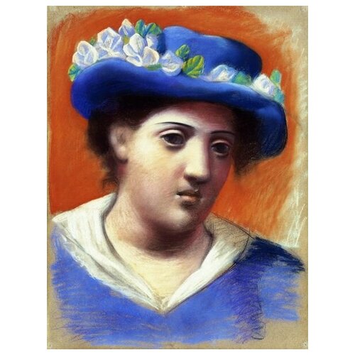         (Woman with Flowered Hat)   50. x 66. 2420