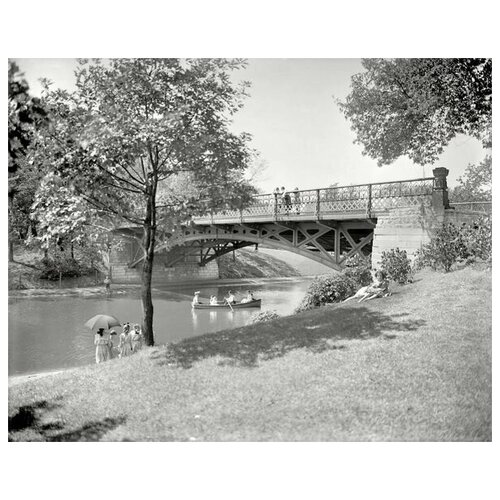       (Bridge in the park) 38. x 30. 1200