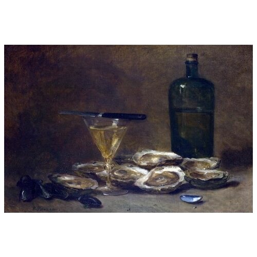      (Still Life with Oysters)   59. x 40. 1940