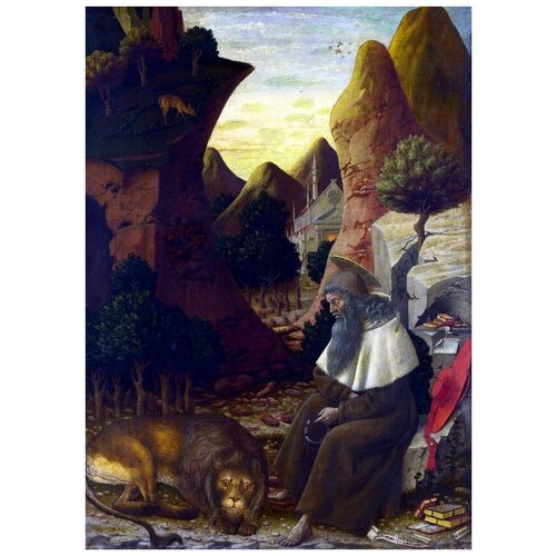      (Saint Jerome in a Landscape0    50. x 70. 2540