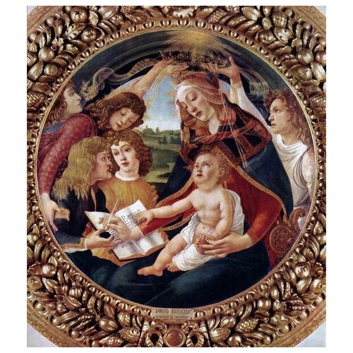        (Madonna with Christ Child)   30. x 34. 1110