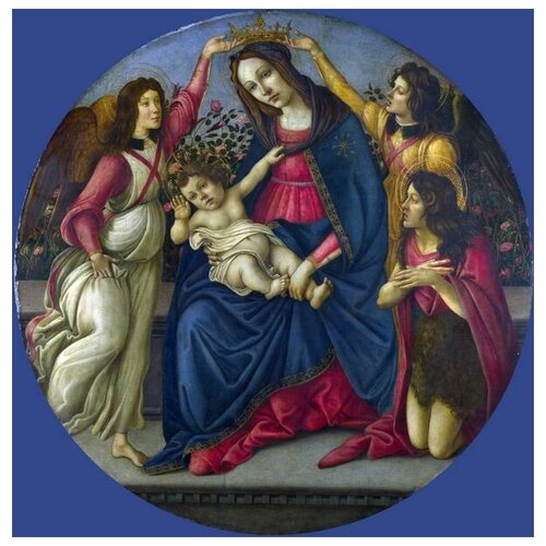       -    (The Virgin and Child with Saint John and Two Angels)   30. x 30. 1000