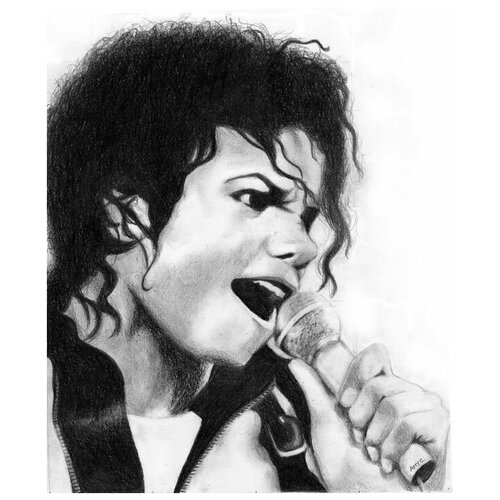      (Michael Jackson) 5 30. x 36. 1130