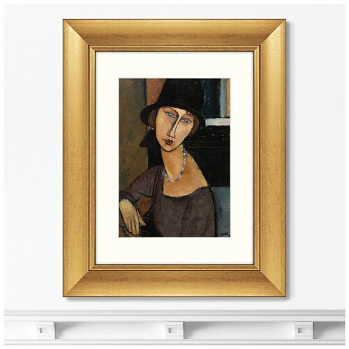     JEANNE HEBUTERNE (AU CHAPEAU), 1917.  : 40,550,5 8199