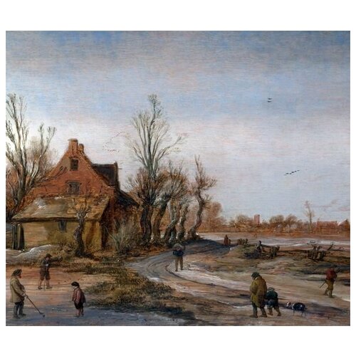      (A Winter Landscape)     47. x 40. 1640