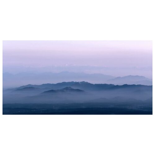       (Mist over the mountains) 2 60. x 30. 1650