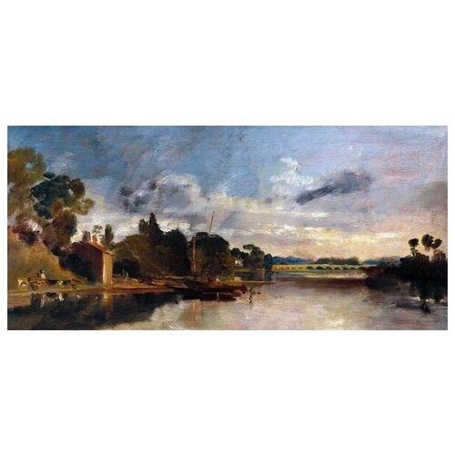       (The Thames near Walton Bridges) Ҹ  65. x 30. 1770