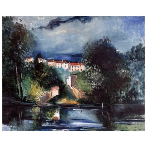       (The Seine at Nanterre)   37. x 30. 1190