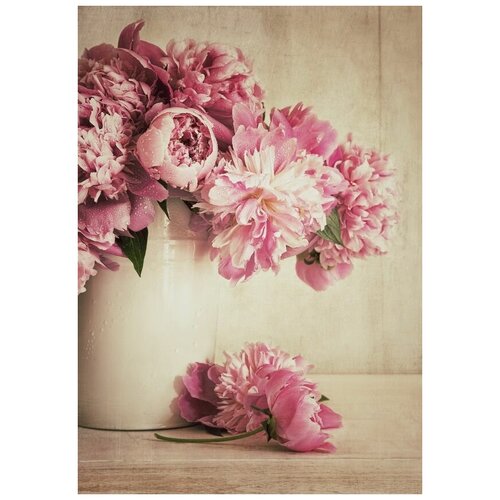      (Pink flowers) 5 30. x 43. 1290